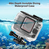 For Insta360 Ace Pro PULUZ 60m Underwater Waterproof Housing Case with Base Adapter & Screw, For Insta360 Ace Pro  Underwater Case