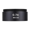 Stereo Microscopes Auxiliary Objective Lens Barlow Lens Magnifier 0.7X WD120, 0.7X WD120