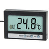 Dual Way (Indoor and Outdoor) LCD Digital Thermometer with Clock Display Function, TM-2 , TM-2