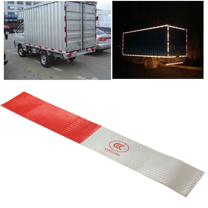 10 PCS Safety Warning Car Strap Reflective Truck Sticker