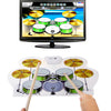 MD-1008 USB 2.0 MIDI Soft Roll-up Drum Kit, Size: 46 x 31cm