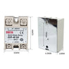 SSR-40DA AC 24-480V Solid State Relay for PID Temperature Controller, Input: DC 3-32V, SSR-40DA