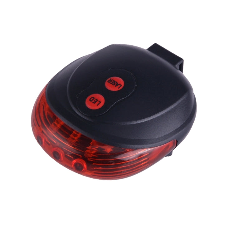 Bicycle LED Light Laser Night Mountain Bike Tail Light Taillight MTB Safety Warning Bicycle Rear Light Lamp Bycycle Light, Red, Blue