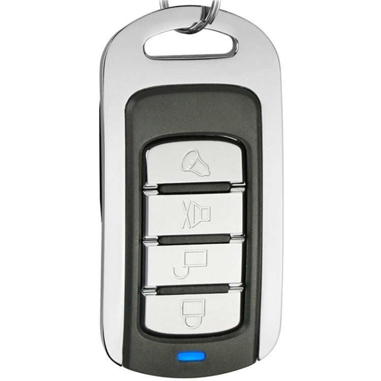 433MHz Metal Learning Code 4 Keys Remote Control for Car Garage Door
