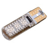 10 PCS T10 3W 300LM Silicone 6 LED SMD 5050 Car Clearance Lights Lamp, DC 12V, 6 SMD 5050 LEDs, 6 LED SMD 5050, 6  SMD 5050 LEDs
