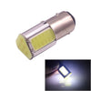 1157 4.5W 240LM White Light 4 LED COB Car Brake Light Steering Light