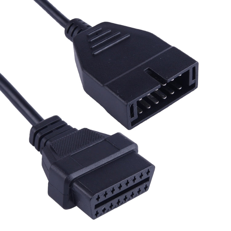 12 Pin to 16 Pin OBDII Diagnostic Cable for General Motors