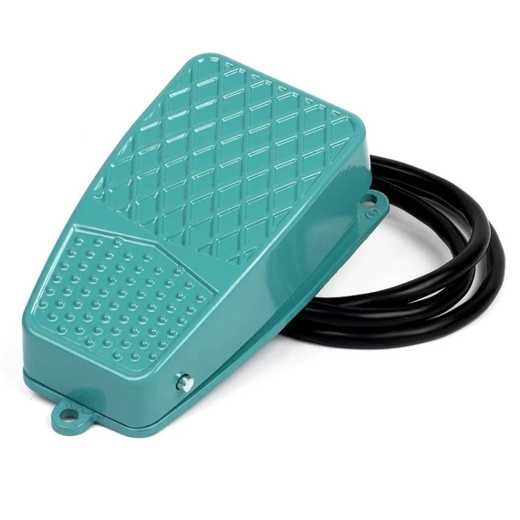 TFS-2 AC 250V 10A Anti-slip Metal Case Foot Control Pedal Switch