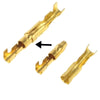100pcs DIY Crimp Terminal Female to Male Ring Connector