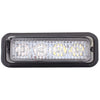 12W 720LM 6500K 635nm 4-LED Wired Car Flashing Warning Signal Lamp, DC12-24V, Wire Length: 95cm, 4-LED White + Yellow Light  Wire Length: 95cm