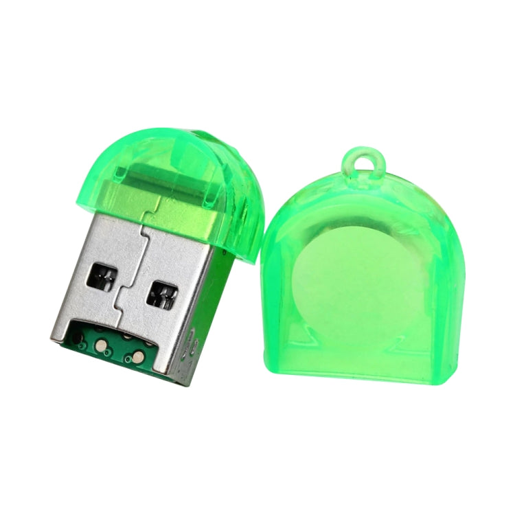 30 PCS Firefly Shape USB 2.0 TF Card Reader, Random Color Delivery