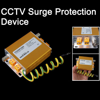 Video Data Power Surge Protector 3 In 1 Surge Protection Arrester 220V, Power Surge Protector