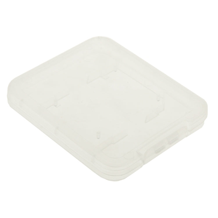 100Pcs Transparent Plastic Storage Card Box for Secure Digital Memory Card / SD Card, SD Card
