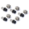 DIY 16mm 7-Pin GX16 Aviation Plug Socket Connector (5 Pcs in One