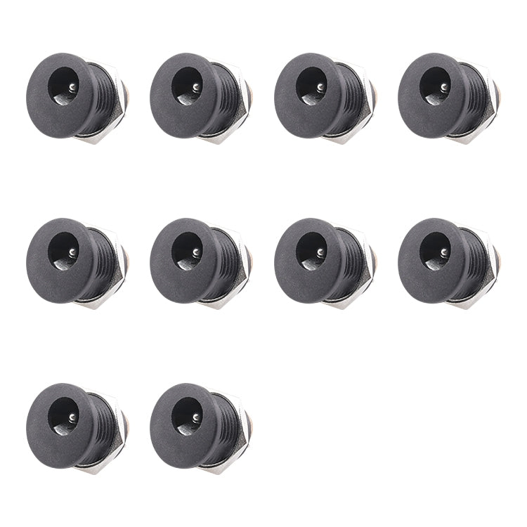 2.1mm DC Jack Adapter with Screw Thread (10 Pcs in One Package
