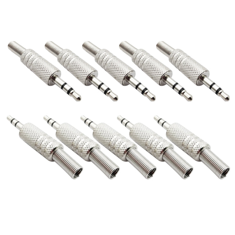 JL0037 3.5mm Audio Jack Connector (10 Pcs in One Package