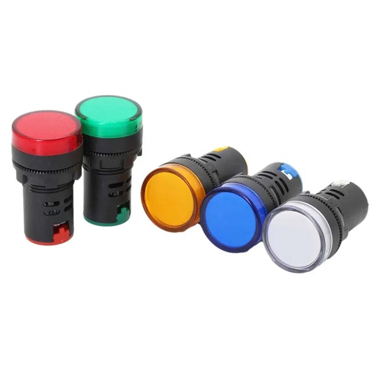 24V AD16-22D / S 22mm LED Signal Indicator Light Lamp, 24V
