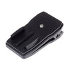 360 Degree Rotation J Shape Backpack Hat Clip Fast Clamp Mount for Xiaomi Yi Sport Camera(XM17), J Shape Backpack