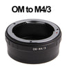 OM-M4/3 Lens Mount Stepping Ring, M4/3