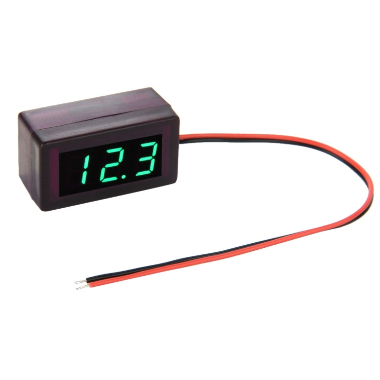 V42D 2 Wires Red Light Display Mini Digital Voltage Panel Meter