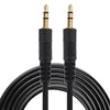 Aux Cable, 3.5mm Male Mini Plug Stereo Audio Cable, Length: 3m (Black + Gold Plated Connector), Length: 3m Black, (Gold Plated)