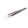 BEST BST-72-MZ 302 Stainless Steel High Temperature Resistance Ceramic Tip Tweezers, BST-72-MZ