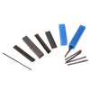 Convenient AB Lock Flat Tin Foil Opening Tool with Donated 10 Tin Foil Finished, Tin Foil Opening Tool