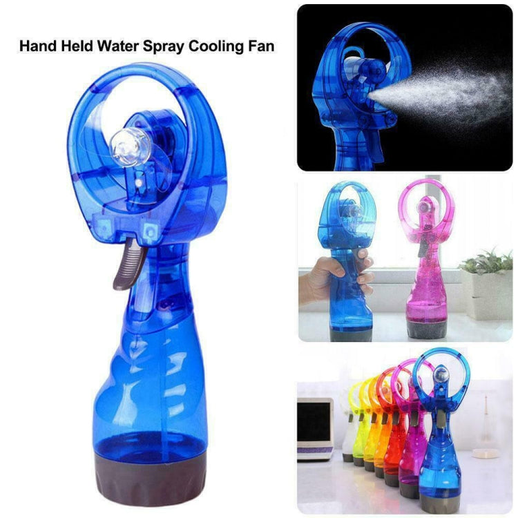 YC-8333 Hand-held Water Spray Fan (Color Random Delivery), YC-8333 Green, YC-8333 Purple