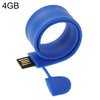 Silicone Bracelet USB Flash Disk with 4GB Memory