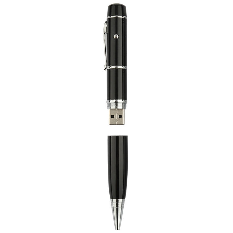 3 in 1 Laser Pen Style USB Flash Disk,16GB (Black), 16GB (Black)