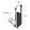 4GB Metallic Keychains Style USB 2.0 Flash Disk (Black), 4GB (Black)