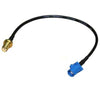 Fakra C Male to RP-SMA Female Connector Adapter Cable / Connector Antenna, Fakra C Male to RP-SMA