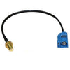 Fakra C Male to RP-SMA Female Connector Adapter Cable / Connector