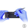 100 PCS AMMEX Durable Disposable Nitrile Rubber Gloves, Size: S