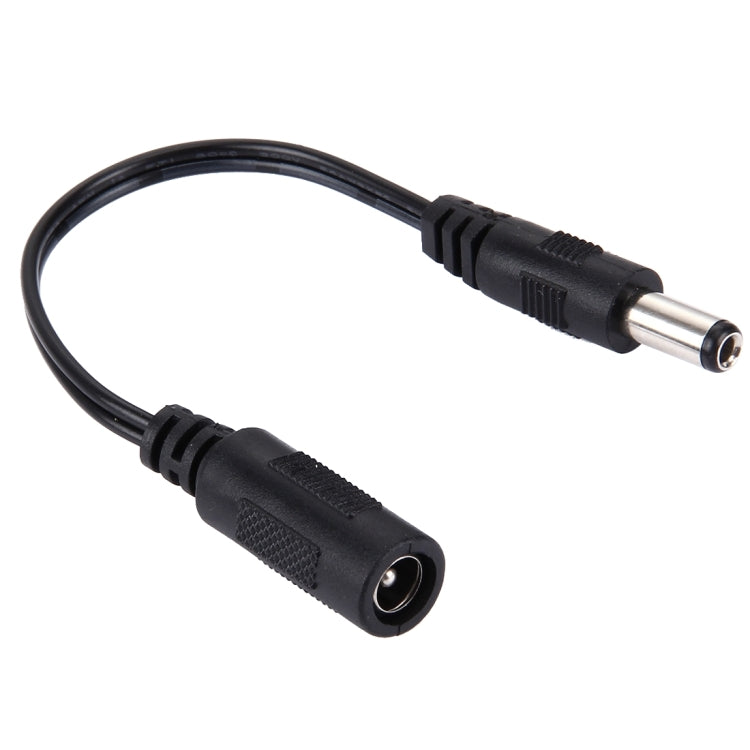 5.5 x 2.1mm DC Female to 5.5 x 2.1mm DC Male Power Connector Cable for Laptop Adapter, Length: 15cm, 5.5 x 2.1mm Male