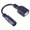 5.5 x 2.1mm DC Female to USB AF DC Male Power Connector Cable for