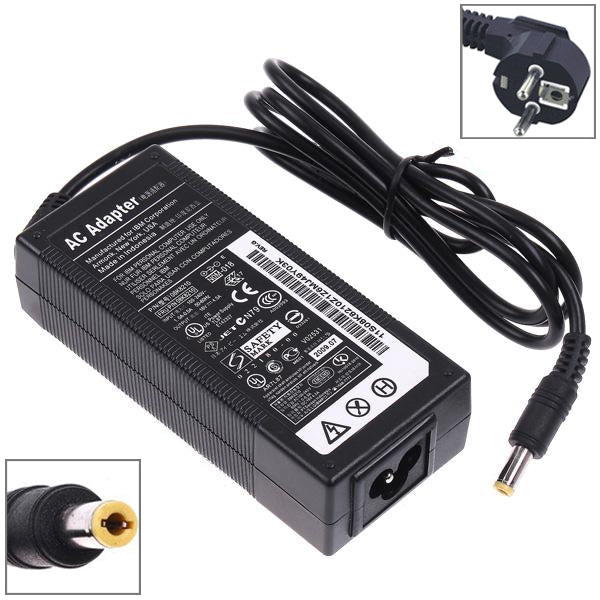 EU Plug AC Adapter 19V 4.74A 90W for Lenovo Notebook