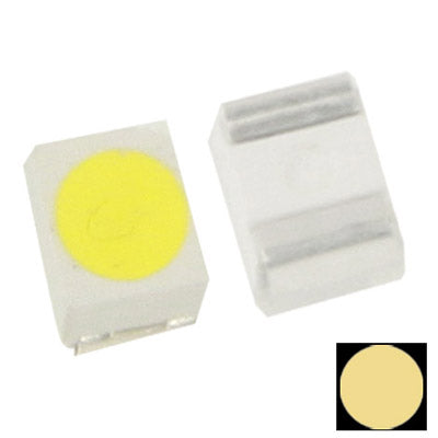 2000 PCS SMD 3528 Warm White LED Light Diode, Luminous Flux: 5-6lm