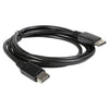 DisplayPort to DisplayPort Cable, Length: 1.8m, DP to DP Male