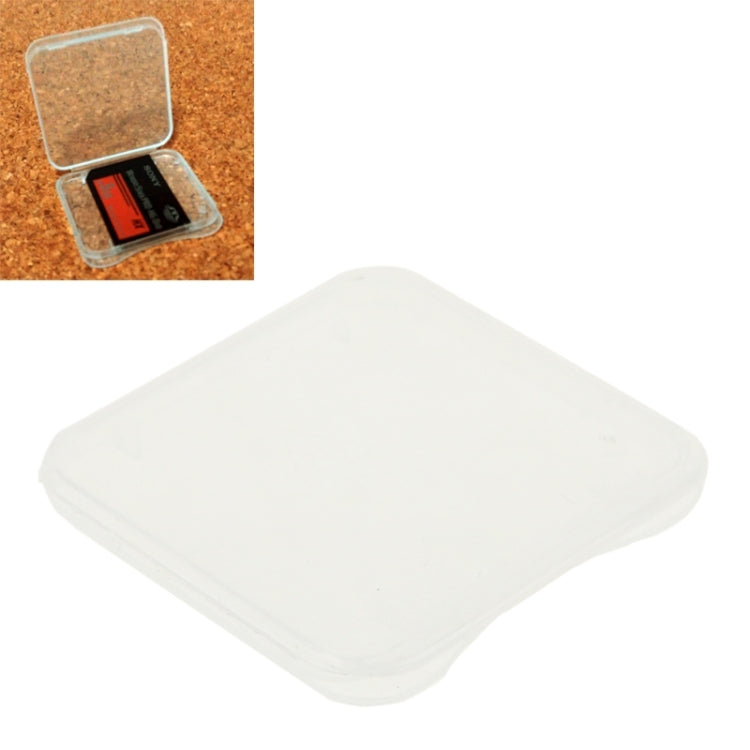 100Pcs Transparent Plastic Storage Card Box for MS Duo Card