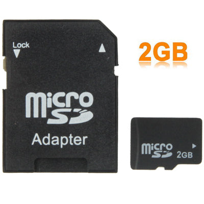 2GB High Speed Class 10 Micro SD(TF) Memory Card from Taiwan, Write: 8mb/s, Read: 12mb/s (100% Real Capacity), 2GB Naked Card