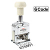 High Performance Metal Material Automatic Numbering Machine (6 Code), 6 Code