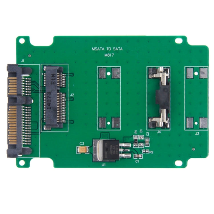 mSATA mini PCI-E SSD Hard Drive to 2.5 inch SATA Converter Card, mSATA SSD