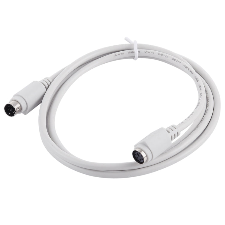 6 Pin PS/2 Keyboard / Mouse Extender Cable (PS/2 male to PS/2 female), Length: 3m, PS/2 Male to PS/2 Female, 1.2m, PS/2 Male to PS/2 Female, 3m