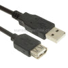 USB 2.0 AM to AF Extension Cable, Length: 1.5m, Length: 1.5m
