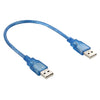 USB 2.0 AM to AM Cable, Length: 30cm, 30cm
