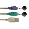 USB to PS/2 Adapter Cable for keyboard and Mouse