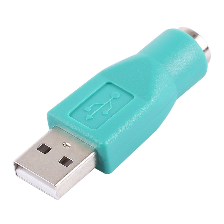 USB A Plug to mini DIN6 female Adapter (PS/2 to USB), PS/2 Female to USB Male