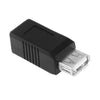 USB 2.0 AF to BF Printer Adapter Converter, USB 2.0 AF (Black)