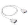 RS232 9P Female to 9P Female Cable, Length: 1.5m, RS232 Female to Female